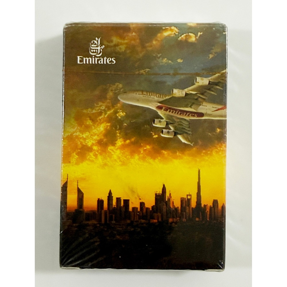 Emirates Playing Cards Unisex OS Multicolor Airline Memorabilia A380 Dubai Deck
